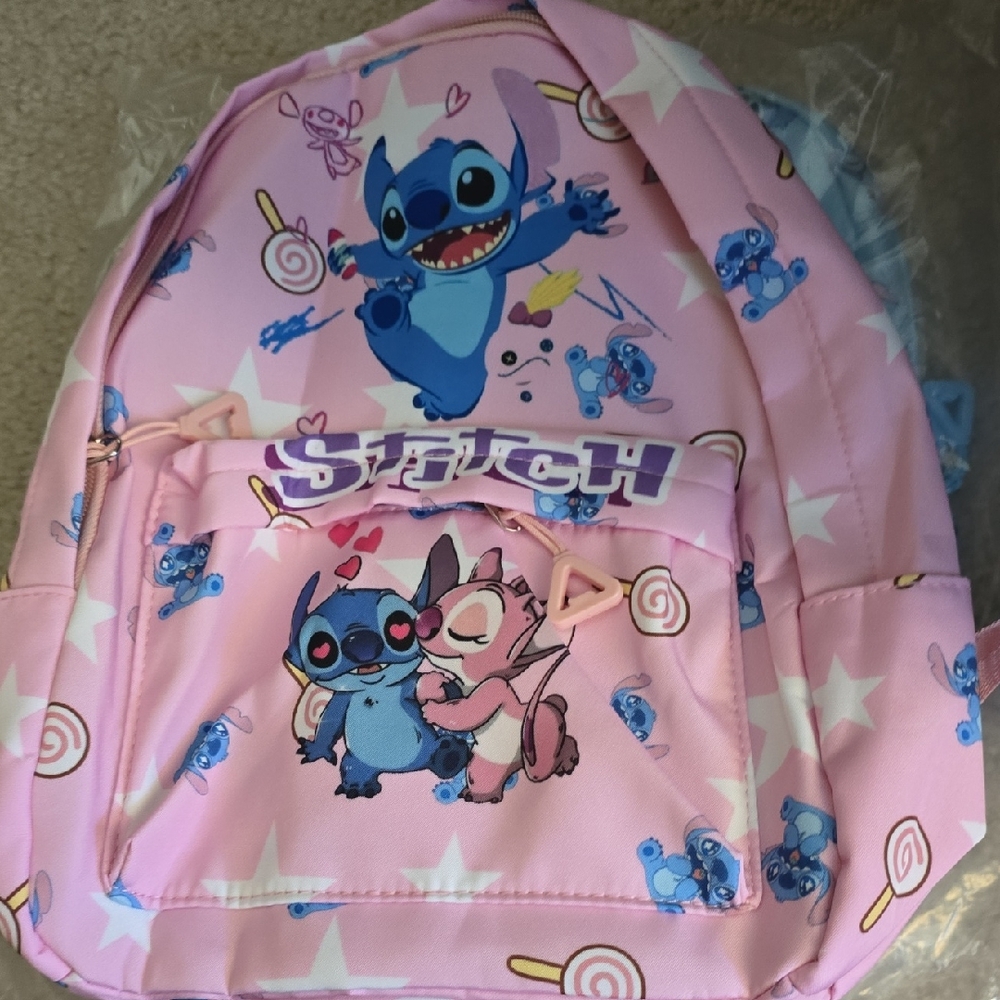 Stitch Kids Backpack - Pink